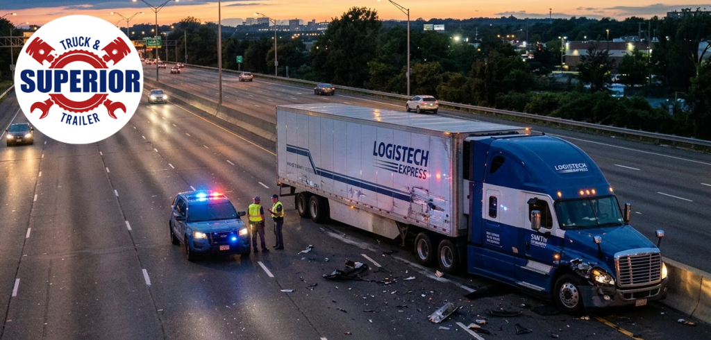 Remember These Top Tips For If You Experience A Tractor Trailer Crash 1 Superior Truck Trailer Repair Louisville Kentucky remember these top tips for if you experience a tractor trailer crash 2